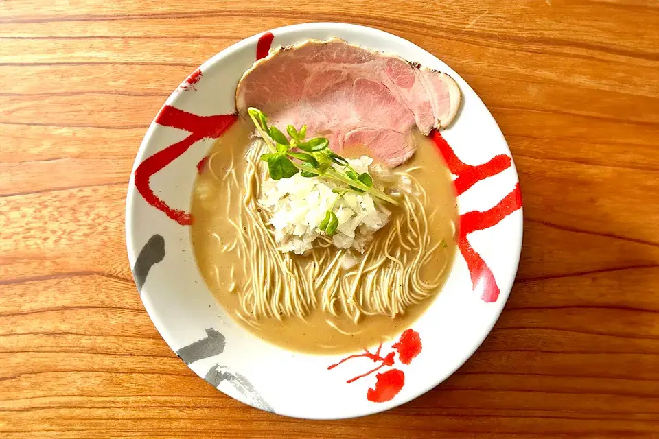 煮干し粉入り自家製麺｢濃厚煮干しラーメン｣